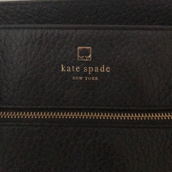 Black leather Kate Spade bag - Picture 2 of 10